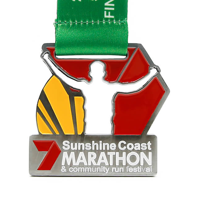 Cheap Custom Sports Marathon Running Medals with Images And Letters