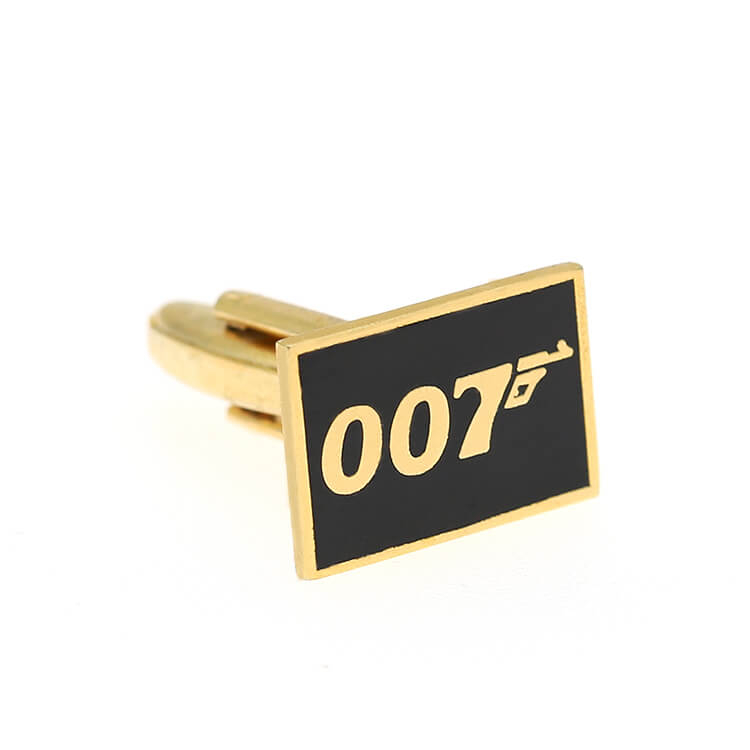 High Quality 007 Metal Custom Cufflinks