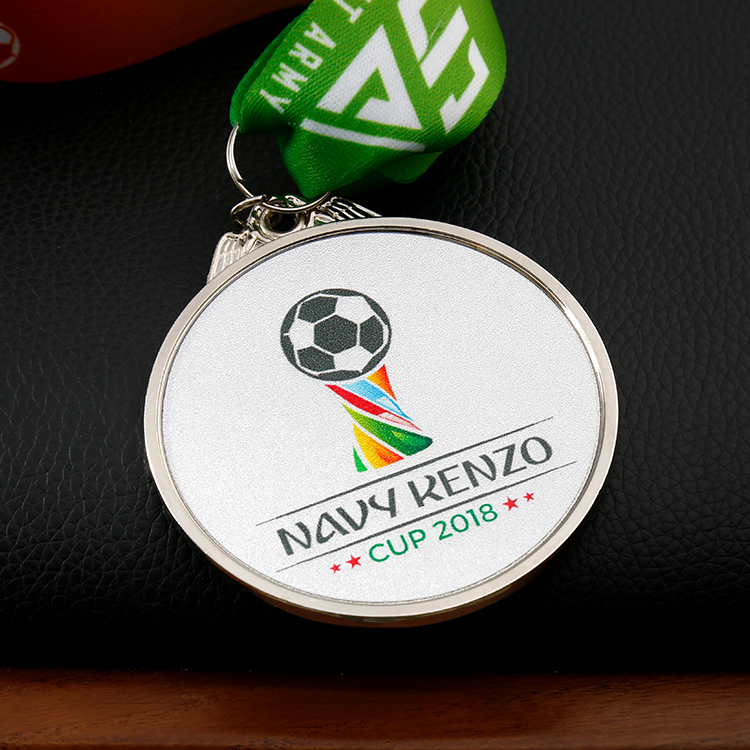 Custom Blank Soccer Football Competition Print on Medals
