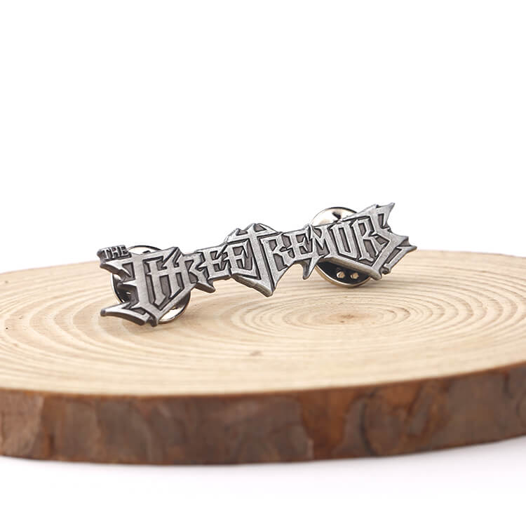 Wholesale Customized Black Nickel Plating Metal Badge