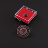 English School Alloy Brass Logo Magnetic Name Badges Emblem Badge