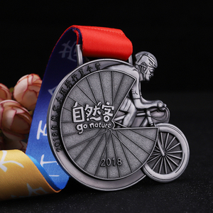 Cycling Challenge For Make Sports Awards Medal