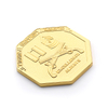 Embossed Gold Coins 24k Pure Metal Craft Spinning Challenge Coin