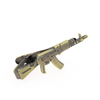 Custom Metal Brass Plating Gun Shape 3d Tie Clip