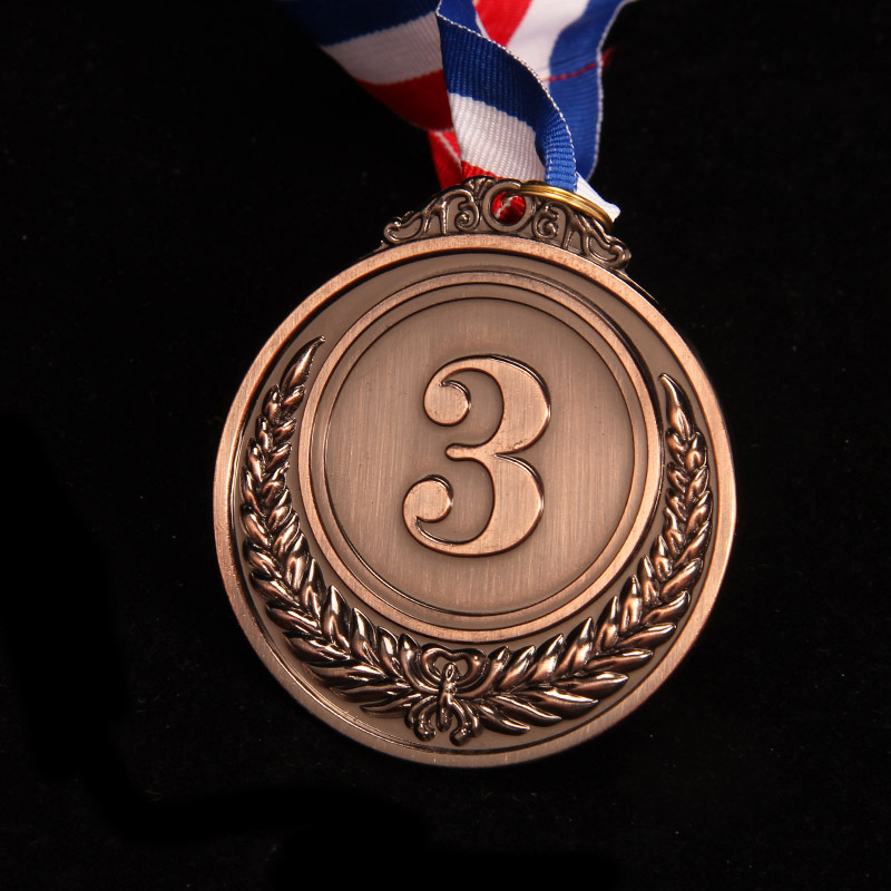 Stock Manufacturer Cheap Blank Gold Award Medal 