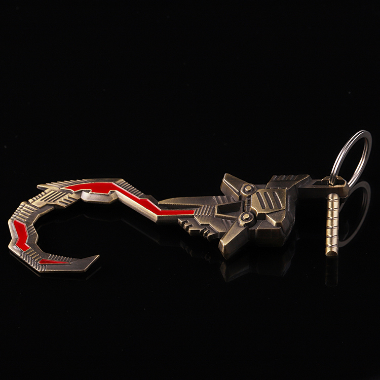 Custom Die Casting Antique Hotel Keychain Brass