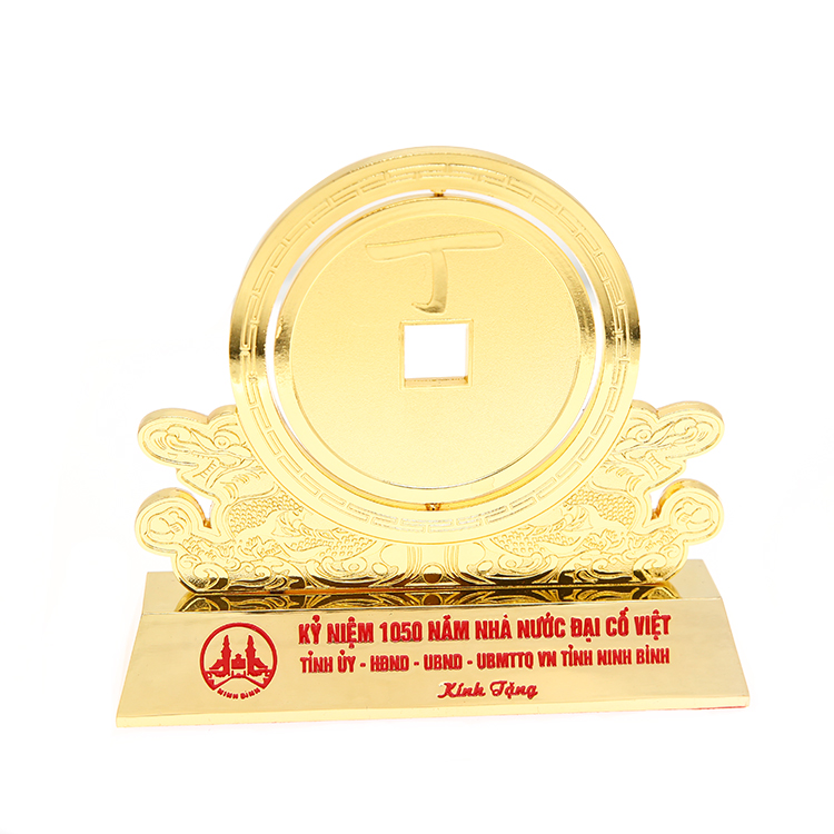 Customized Size Grammy Metal Award Plaques Floating Trophy