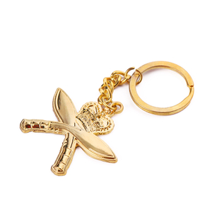 Low Price And High Quality Crown Shaped Reflective Keychain
