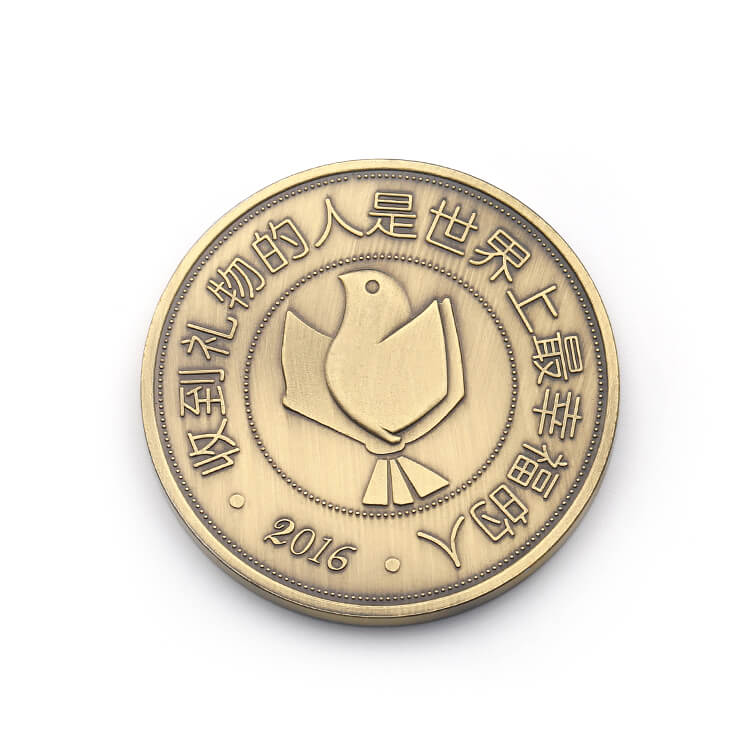 Jiabo Custom Metal Challenge Gold Euro Souvenir Coin