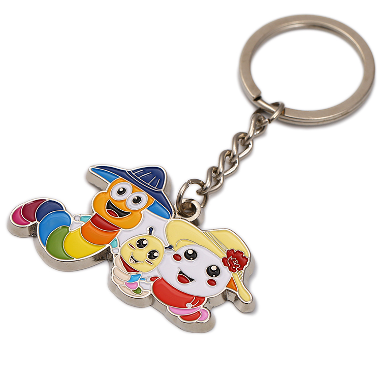 Engraved 3d Metal Custom Friendship Funny Keychain