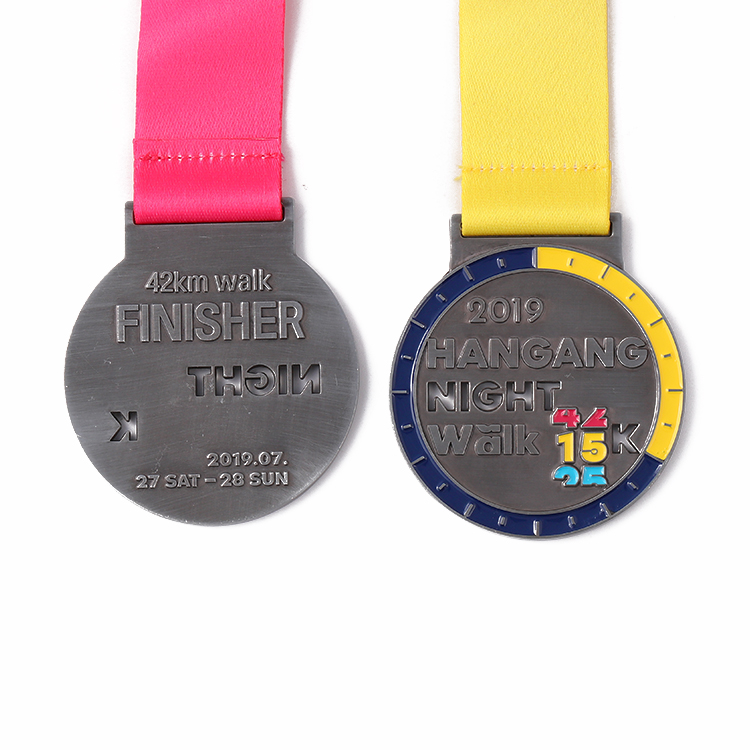 1st 2st 3st Medals 5k Sports Aluminum Medallion Custom Medal