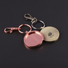Gold Fish Custom Die Cut Meal Accessories Light Keychain