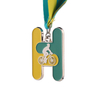 Cycling Challenge Medal Award Medallion Athletics To Honor Race Medals