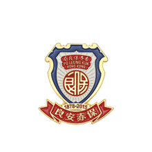 School Soft Enamel Zinc Alloy Metal Lapel Pin