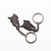 animal keyring 3d anime key chain empty keychain