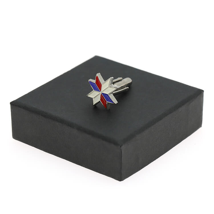 Brass Soft Enamel Metal Mens Shirt Cufflink Set