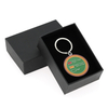 Custom Design Round Shape Metal Soft Enamel Funky Keychains with Gift Box