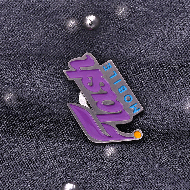 Jiabo Custom Metal Made Soft Enamel Name Tags Badge