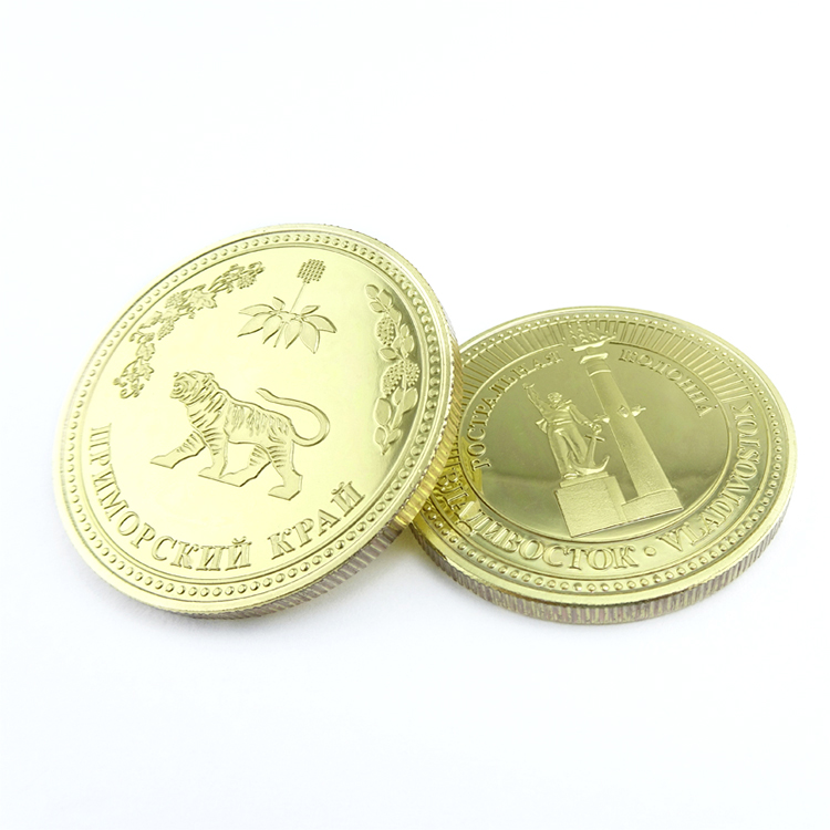 Gold Coins 24k Pure Chiness Golden Bulk One Coin