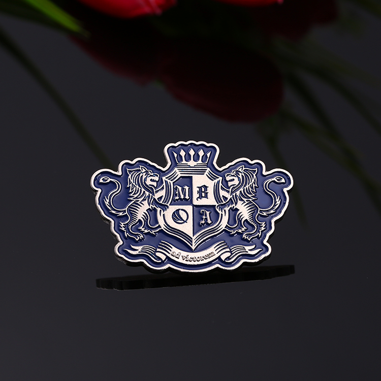 Lions Club Pin Sublimation Emblem Badge