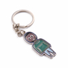 Ecofriendly Printing Character Card Holder Metal Man-shaped Pin Badge 1st Place Medal Custom Brooch Pin