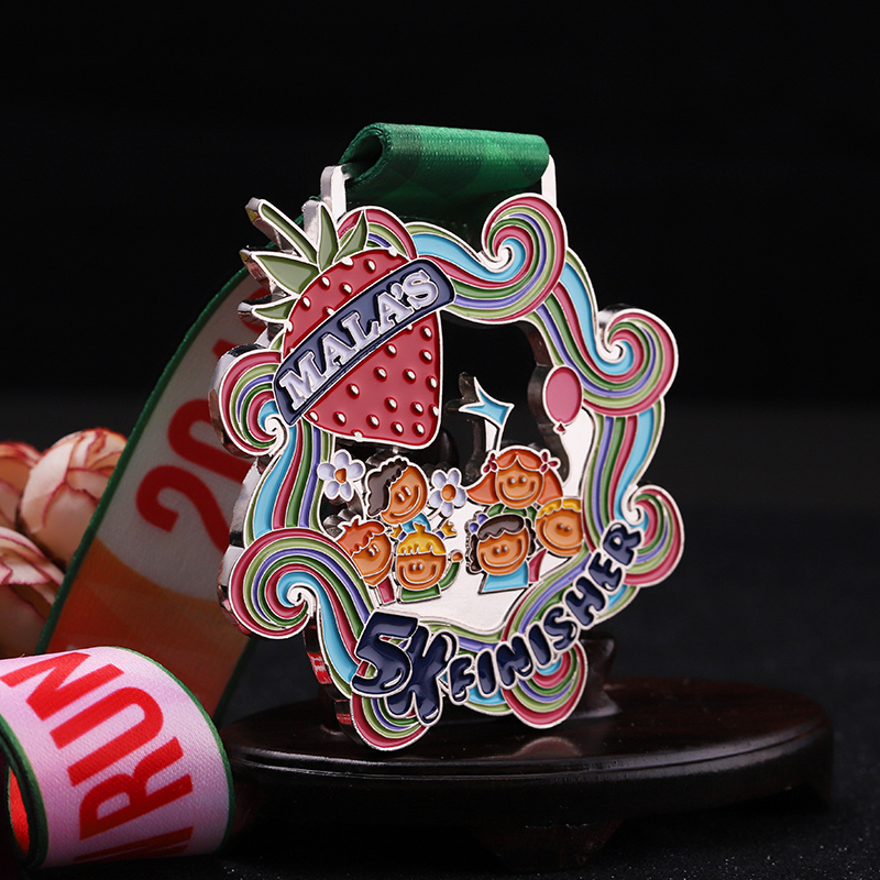 Childrens Sports Medal For 5KM Running Customized Childrens Medals