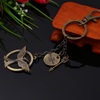 Manufacturer Custom Brass Keyring Luxury Lanyard Keychain