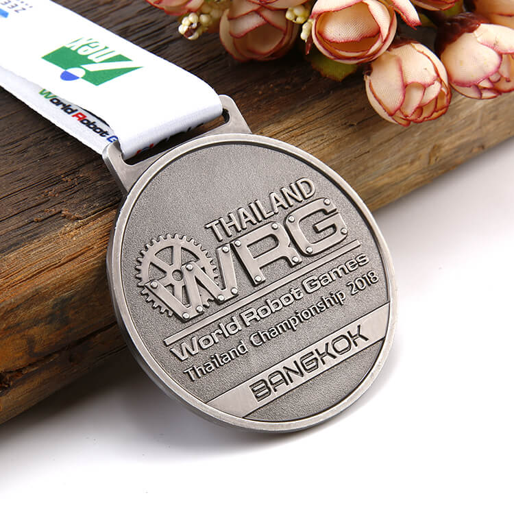 High Quality Cheap Custom Zinc Alloy Round Shape Metal Medals