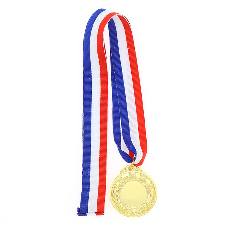 Metal Gold Silver Blank Medal with Printing Sticker from China ...