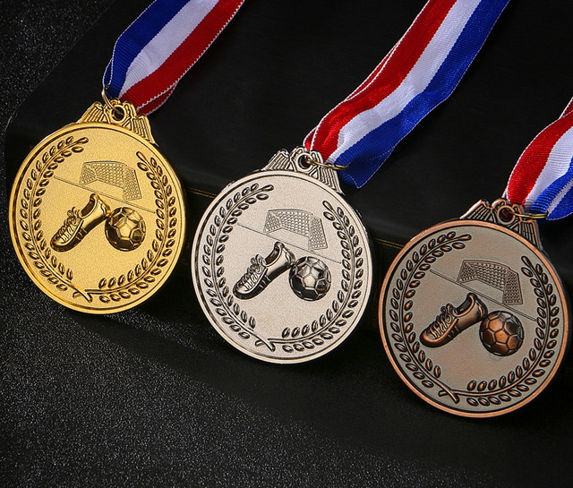 Stock Cheap Metal Blank Sports Football Medals