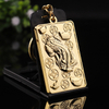 Golden Metal Manufacturers Plate Keychain Animal Keyring Craft Key Chain